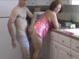 Chubby Amateur Wife Banged Doggystyle In The Kitchen