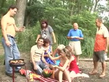 Too Much Beer Turns Family Picnic In Outdoor Orgy