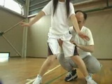 Naive Japanese Schoolgirl Abused By Her Trainer