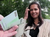 Beautiful Girl Accepts Money From Stranger On The Street To Fuck In Car